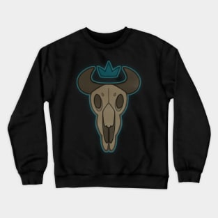 Bull skull Crewneck Sweatshirt